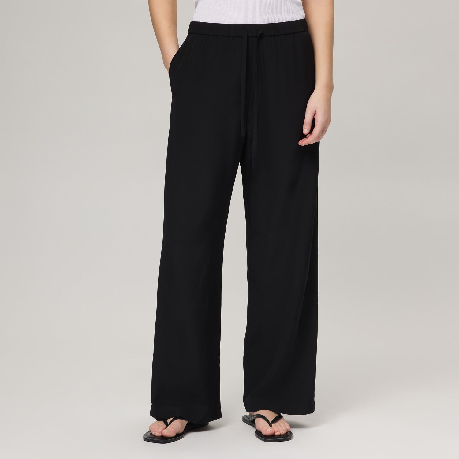 Women's Silk Trousers