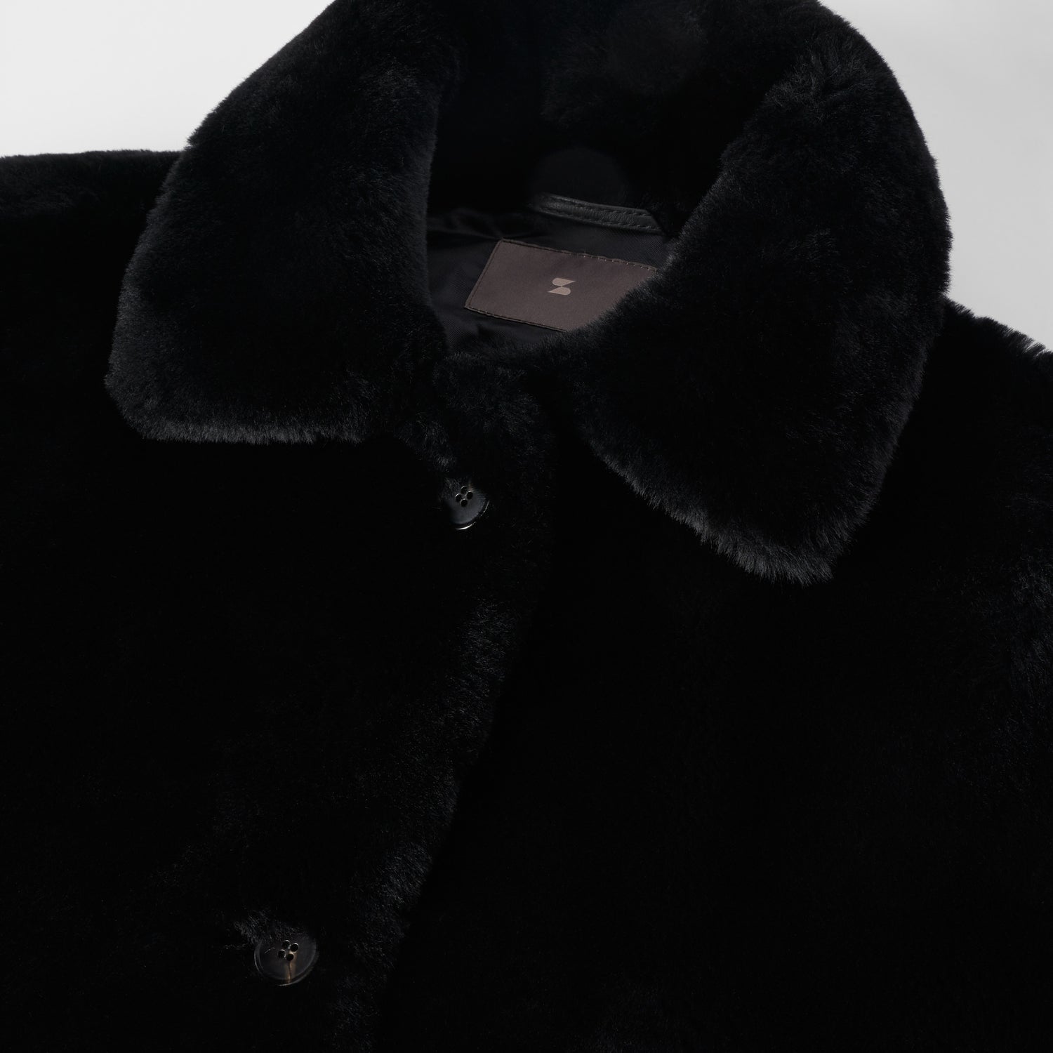 Women's Soft Combed Shearling Jacket