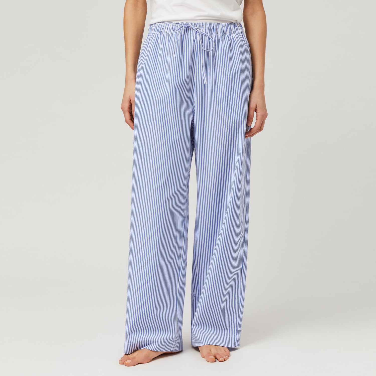 Women's Cotton-Poplin Pyjama Trousers