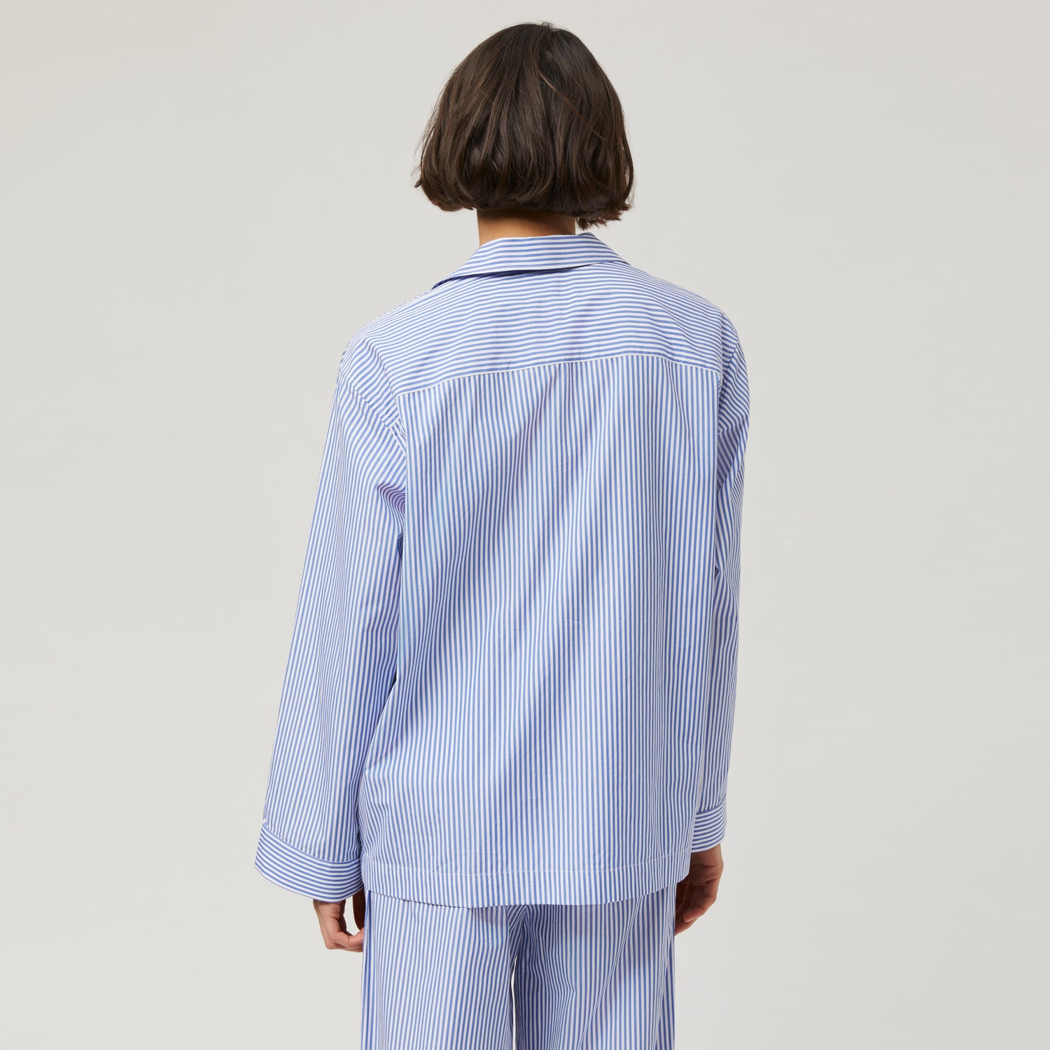 Women's Cotton-Poplin Pyjama Shirt