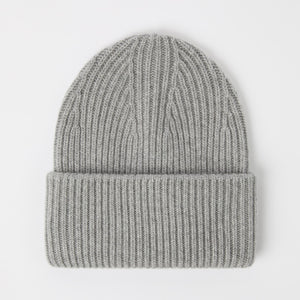 Heavy Knit Cashmere Beanie