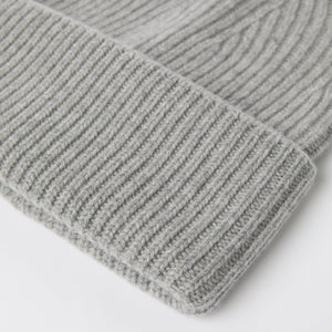 Heavy Knit Cashmere Beanie