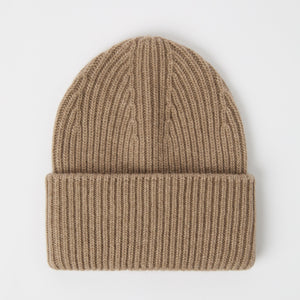 Heavy Knit Cashmere Beanie