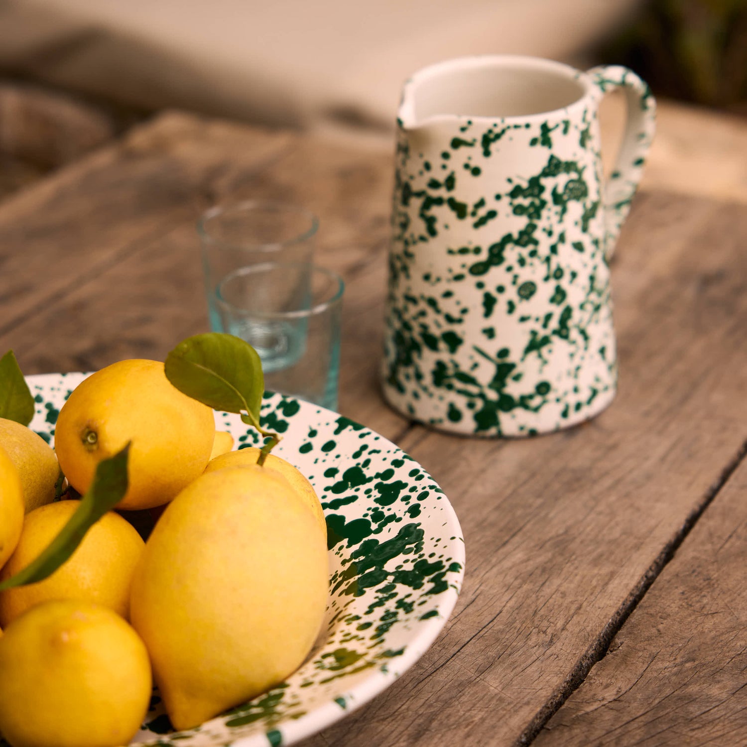 Ceramic Deep Serving Plate XL 37 cm