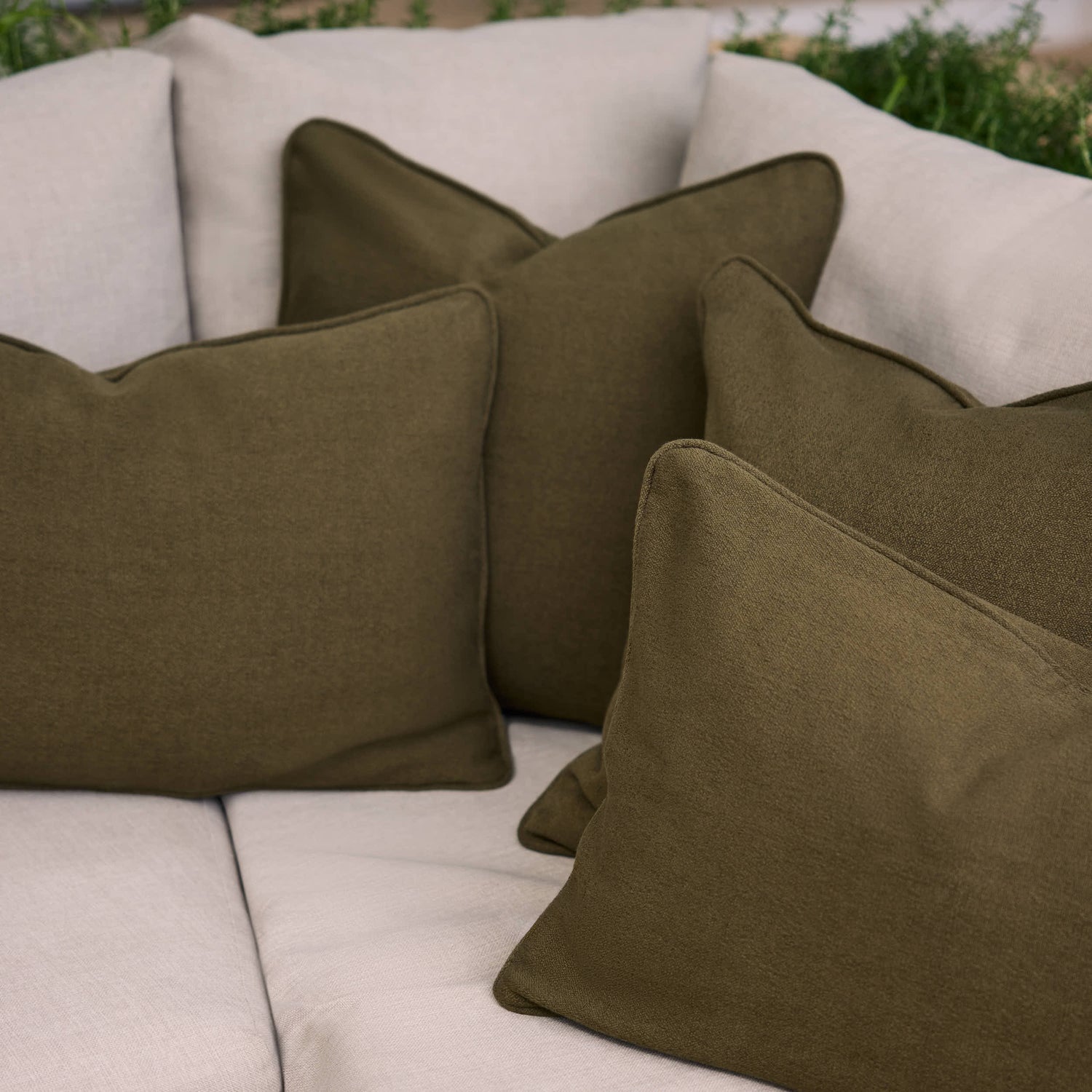 Cotton Linen Cushion Cover