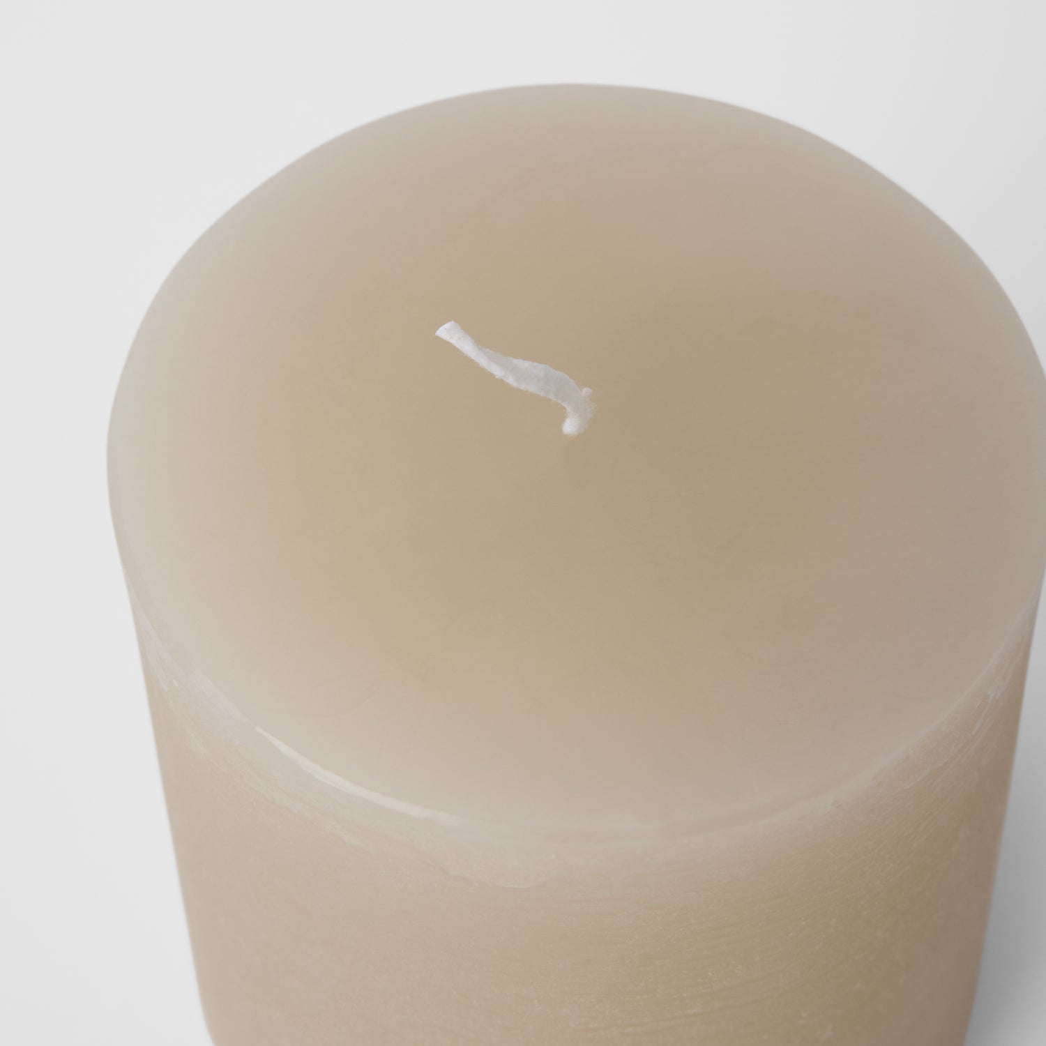 Hand Cast Pillar Candle