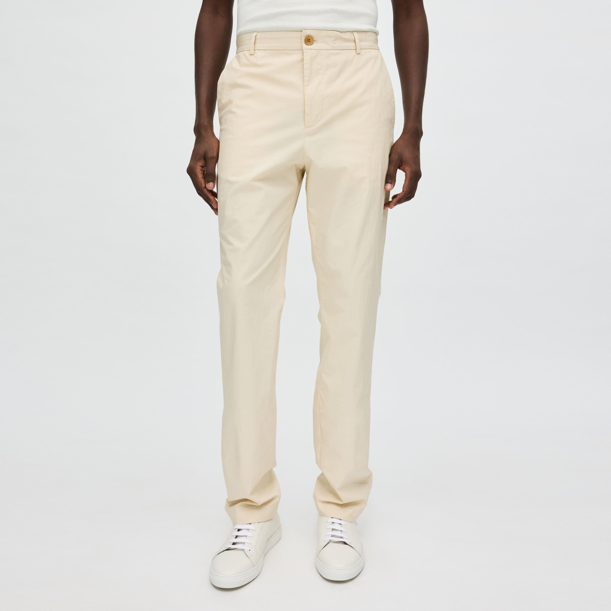 Men's Tapered Lightweight Cotton Chinos | Modern