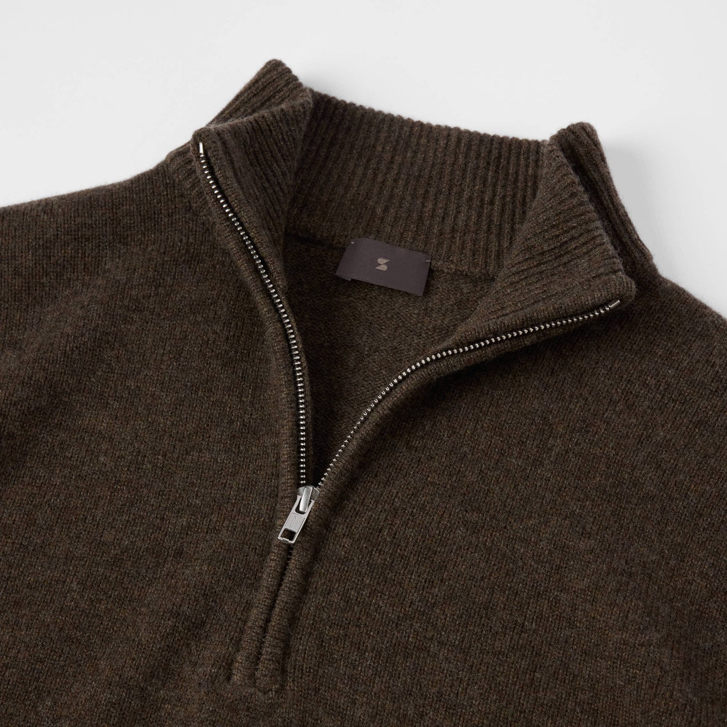 Men's Cashmere Half Zip Sweater