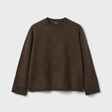 Women's Brushed Cashmere Crewneck Sweater