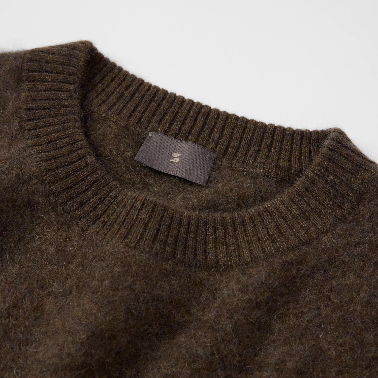 Women's Brushed Cashmere Crewneck Sweater