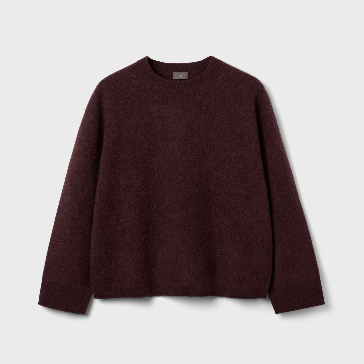 Women's Brushed Cashmere Crewneck Sweater