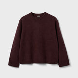 Women's Brushed Cashmere Crewneck Sweater