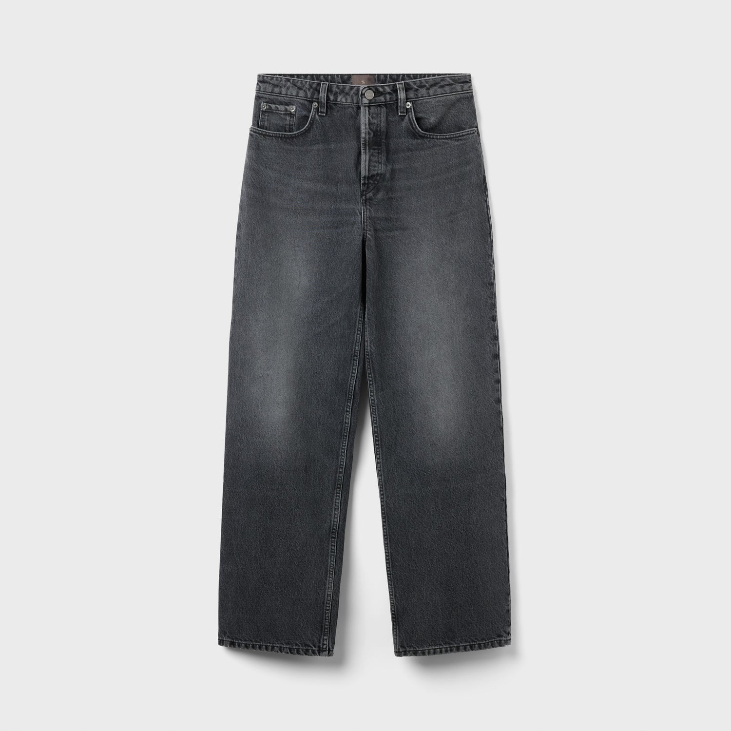 Women's Mid-Waist Barrel Leg Denim
