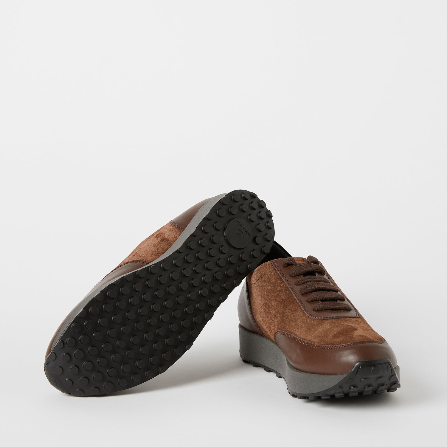 Track Calfskin Sneaker