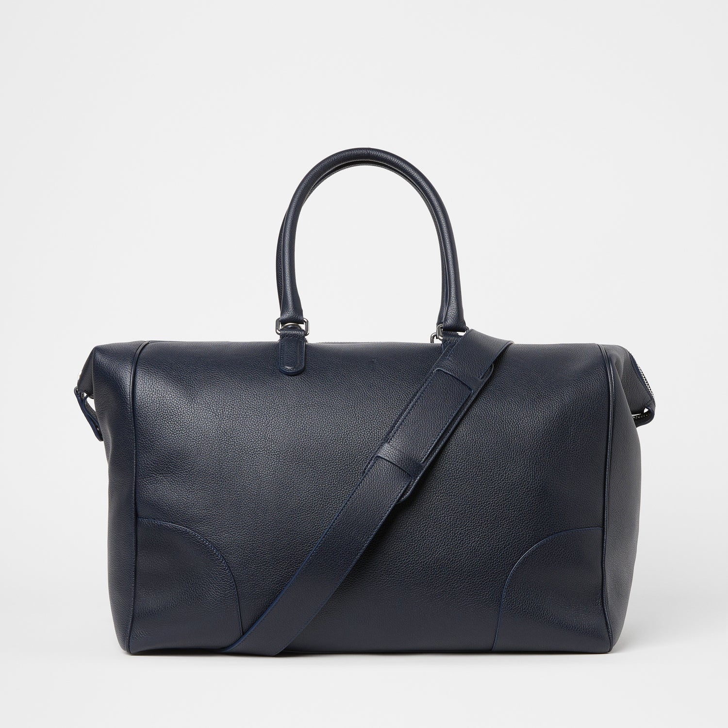 Full-Grain Leather Weekend Bag
