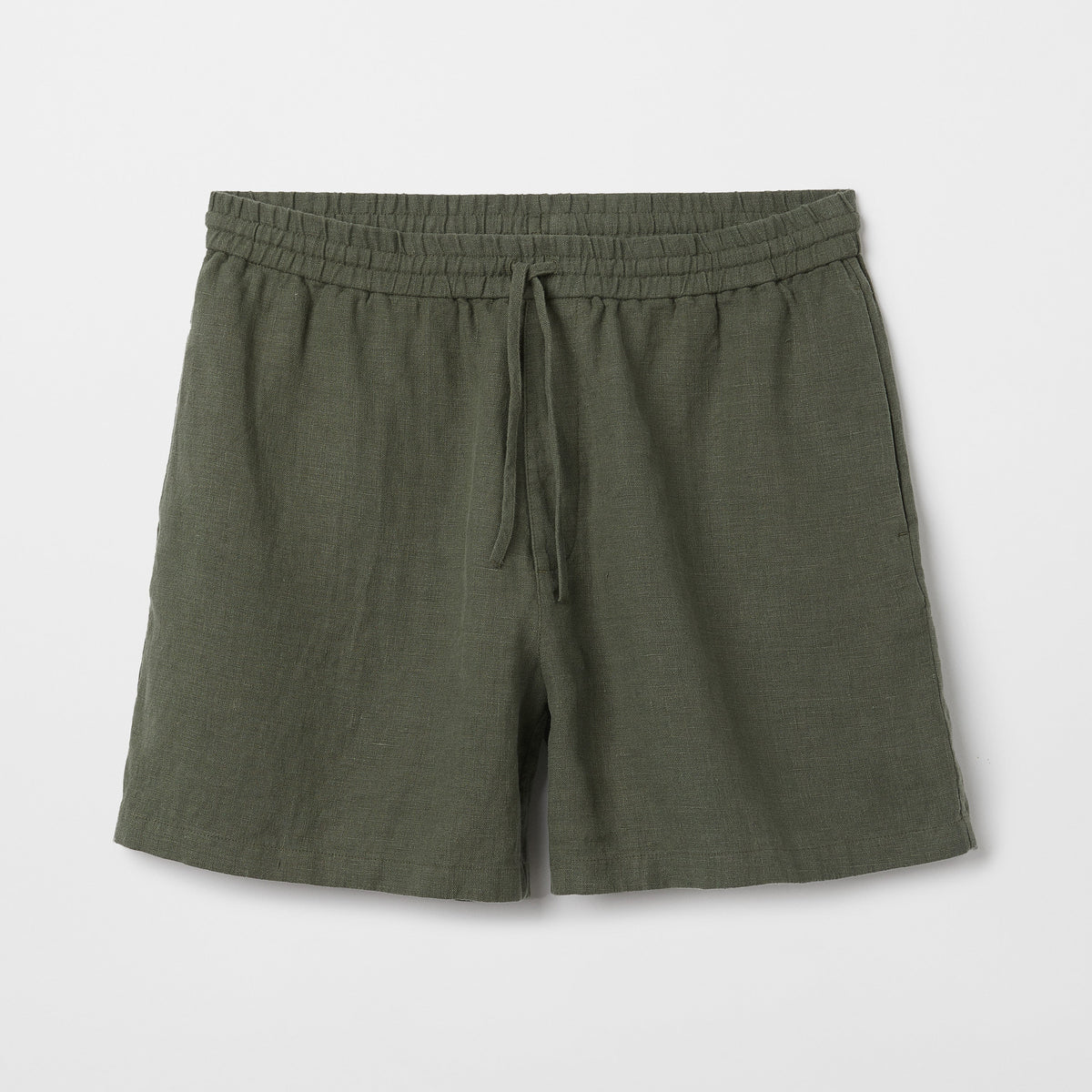 Men's Linen Drawstring Shorts