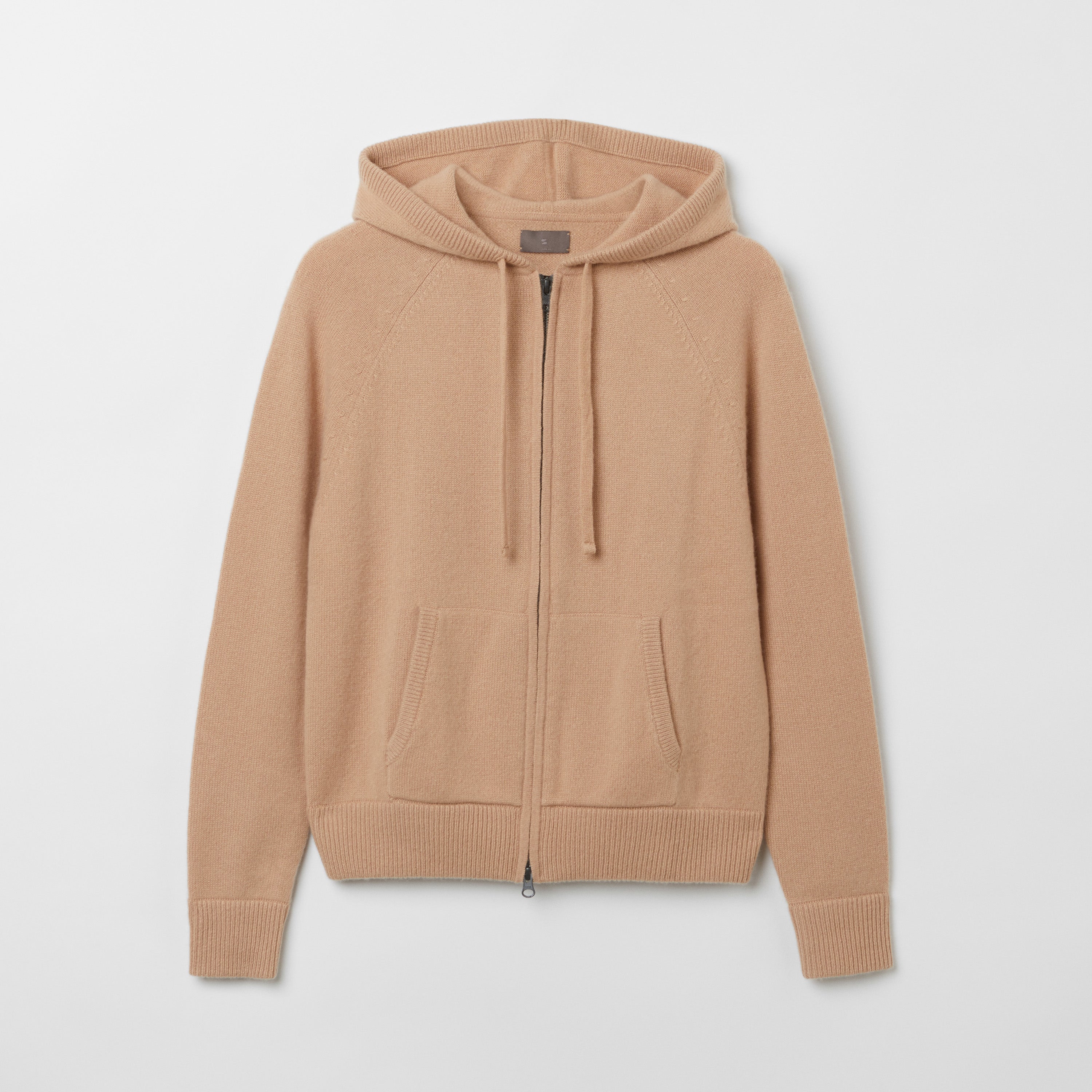 Women's Cashmere Zip Hoodie Soft Comfy Singular Design