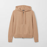 Women's Cashmere Zip Hoodie