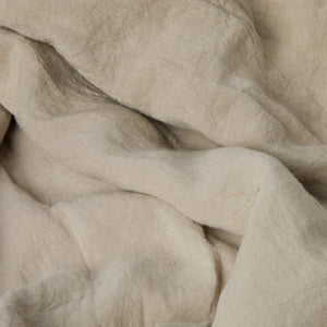 Padded Linen Bedspread