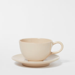 Large Cup With Saucer