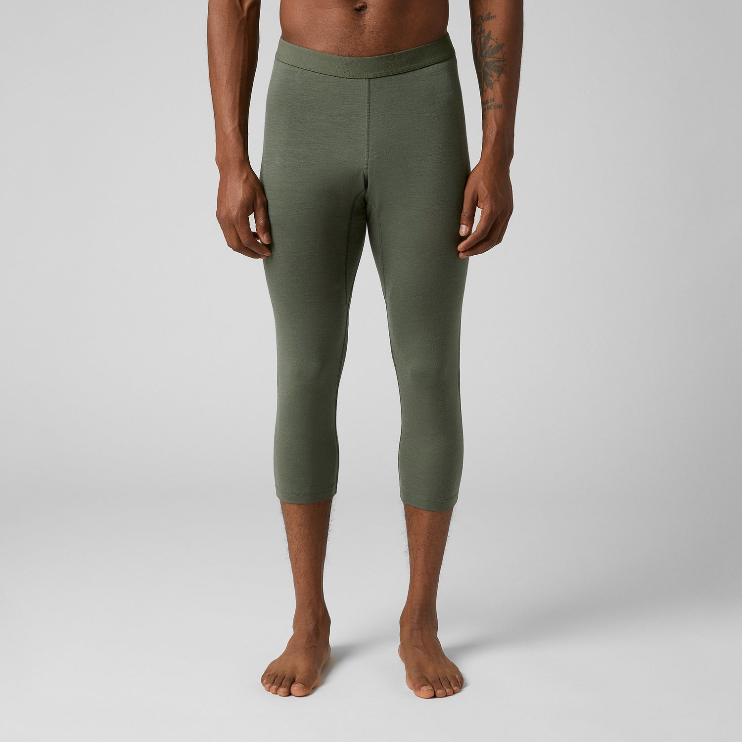 Men's First Layer Merino 3/4 Tights