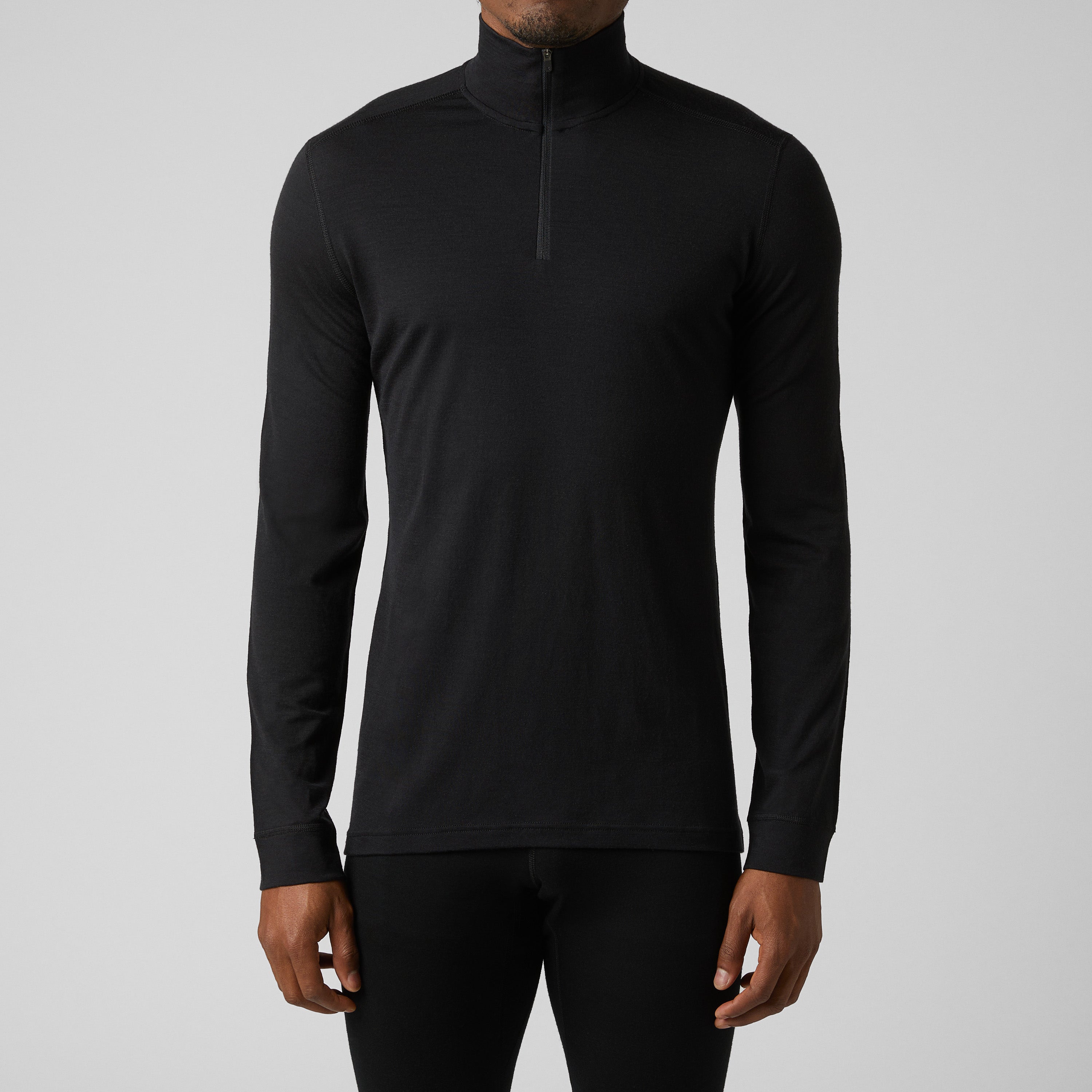 【美品】BRIEFING MENS LONG SLEEVE HALF ZIP Men's Half Zip | Versatile Warmth | Thoughtfully Crafted