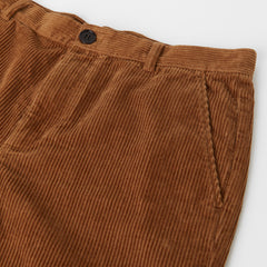 Men's Corduroy Trousers Dark Camel