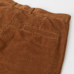Men's Corduroy Trousers Dark Camel