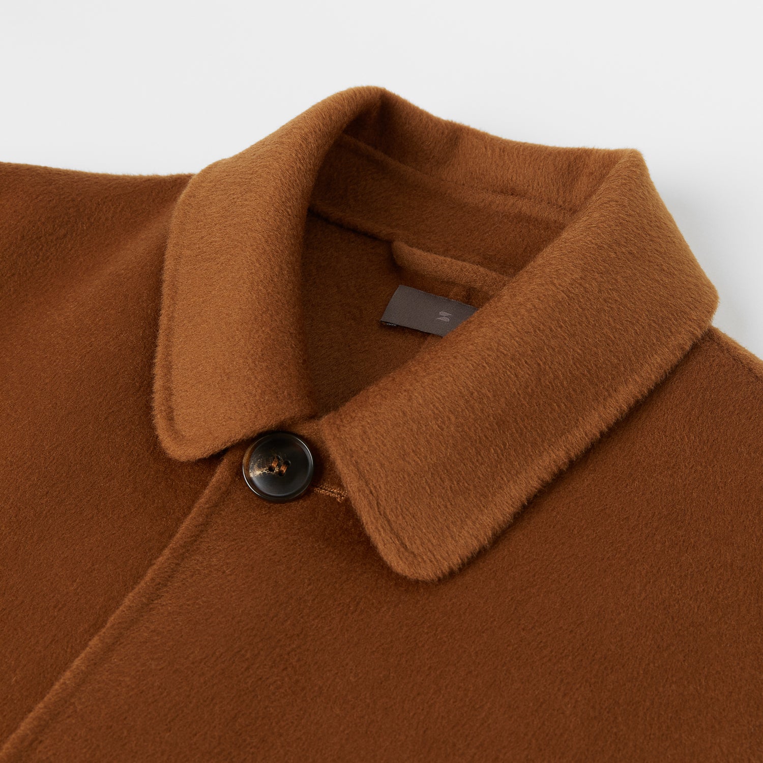 Men's Doublé Wool-Cashmere Patch Pocket Coat