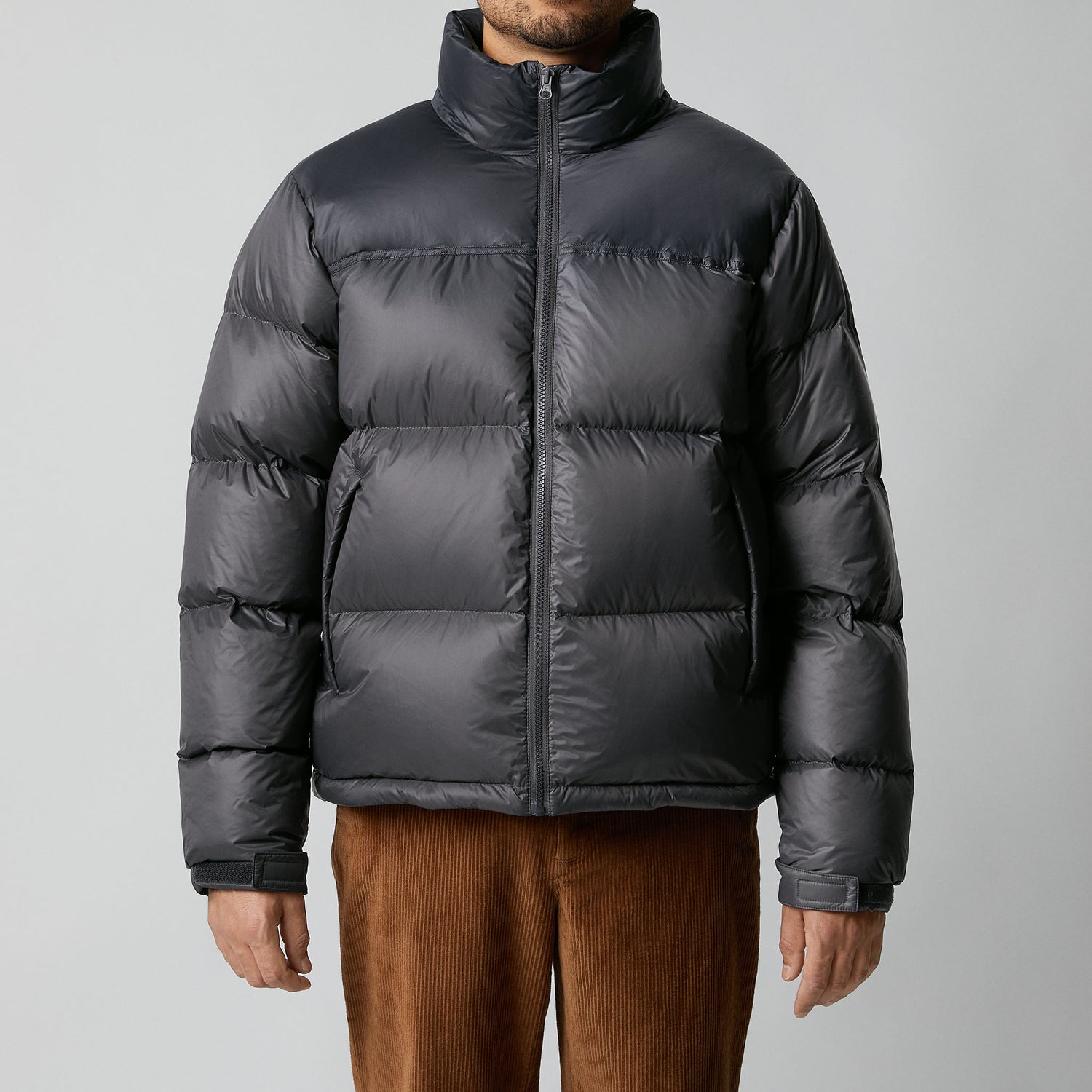 Goose Down Jacket Charcoal