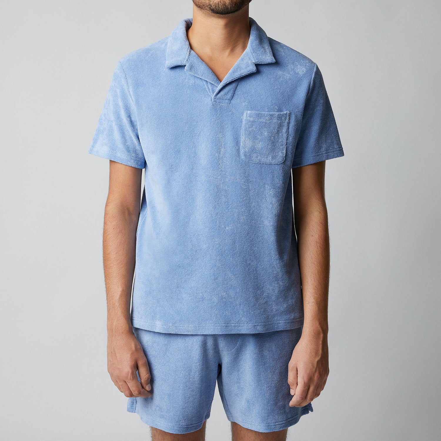 Men's Terry Polo