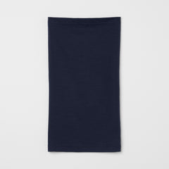 Merino Neck Gaiter Navy Ink