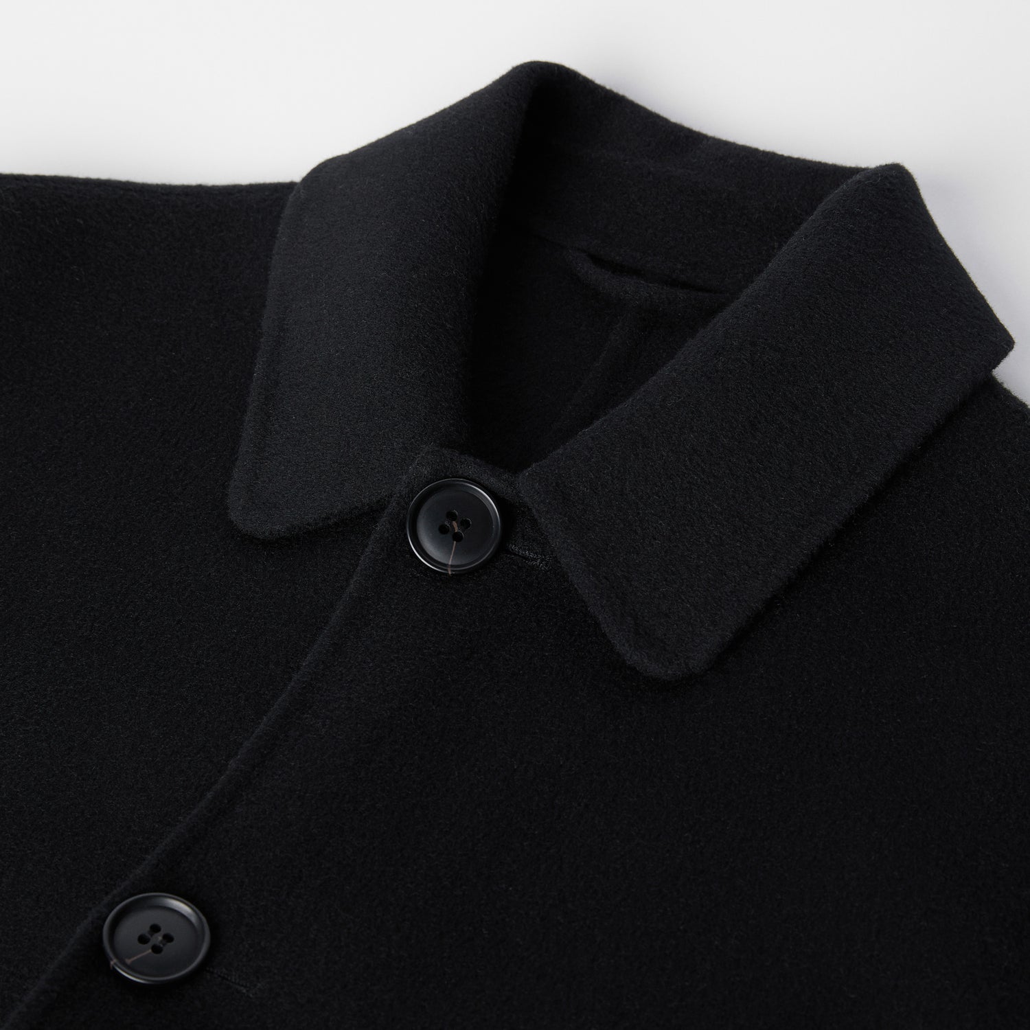 Men's Doublé Wool-Cashmere Patch Pocket Coat