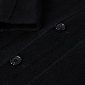 Men's Doublé Wool Cashmere Patch Pocket Coat