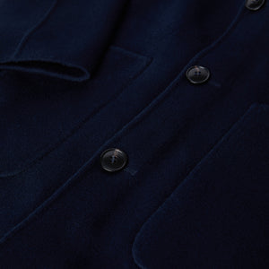 Men's Doublé Wool Cashmere Patch Pocket Coat