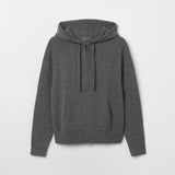 Women's Cashmere Zip Hoodie