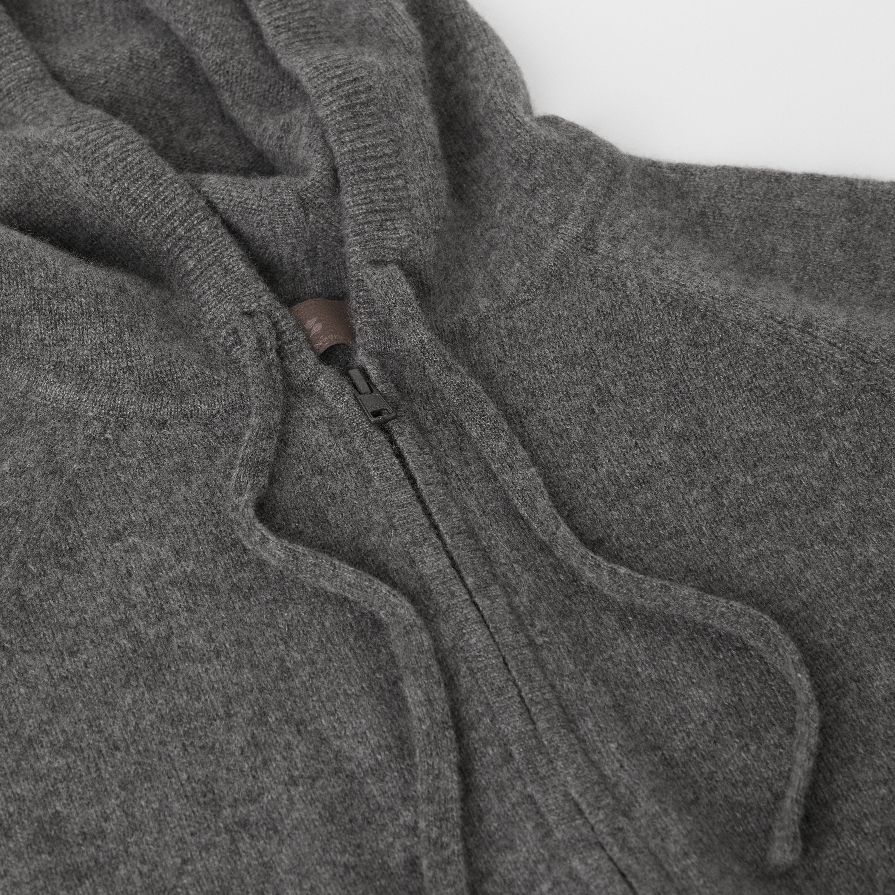 WOOL CASHMERE ZIP HOODIE 【Sサイズ】 Cashmere Zip Hoodie by Fioroni – Boyds