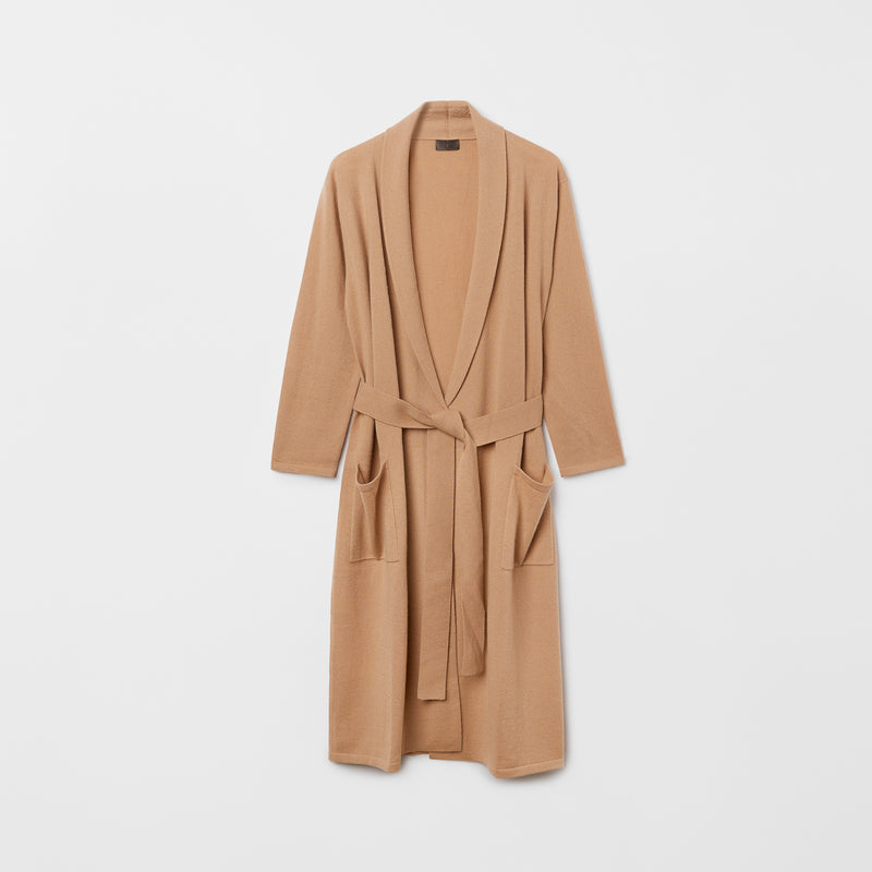 White Mark Plus Cozy Loungewear Belted Robe