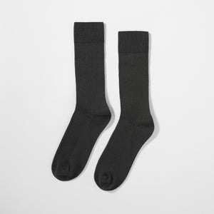 Organic Cotton Rib Socks