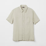 Men's Linen Short Sleeve Shirt