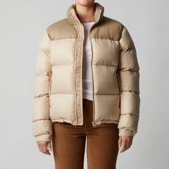 Goose Down Jacket Sand