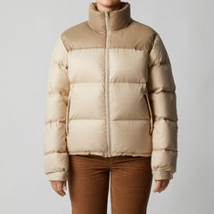 Goose Down Jacket Sand