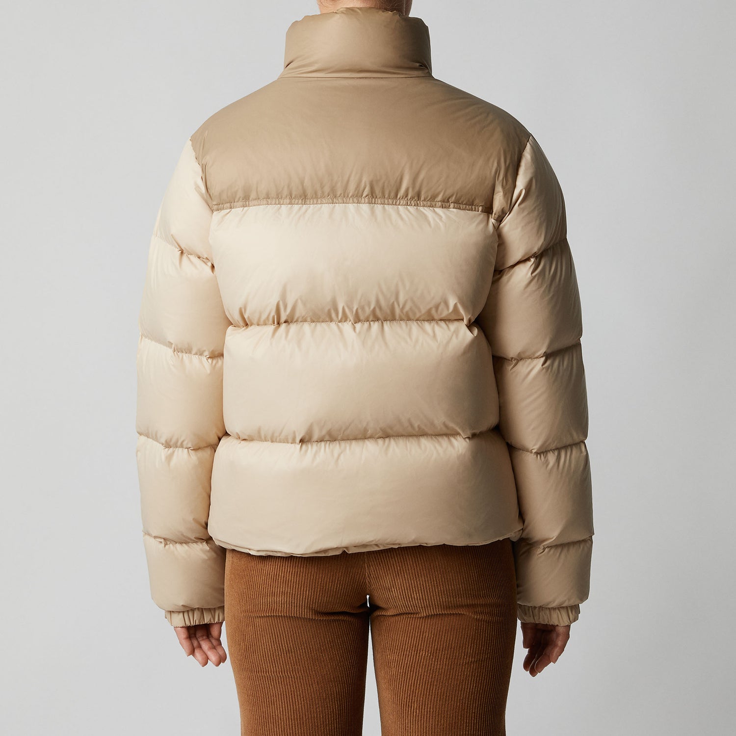 Goose Down Jacket Sand