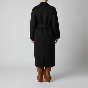 Women's Belted Doublé Wool Cashmere Coat
