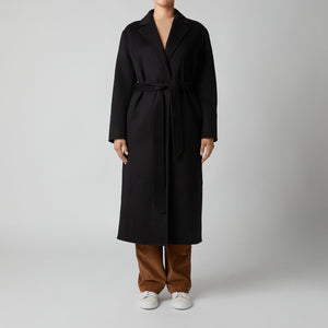 Women's Belted Doublé Wool Cashmere Coat