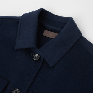 Women's Doublé Wool Cashmere Overshirt